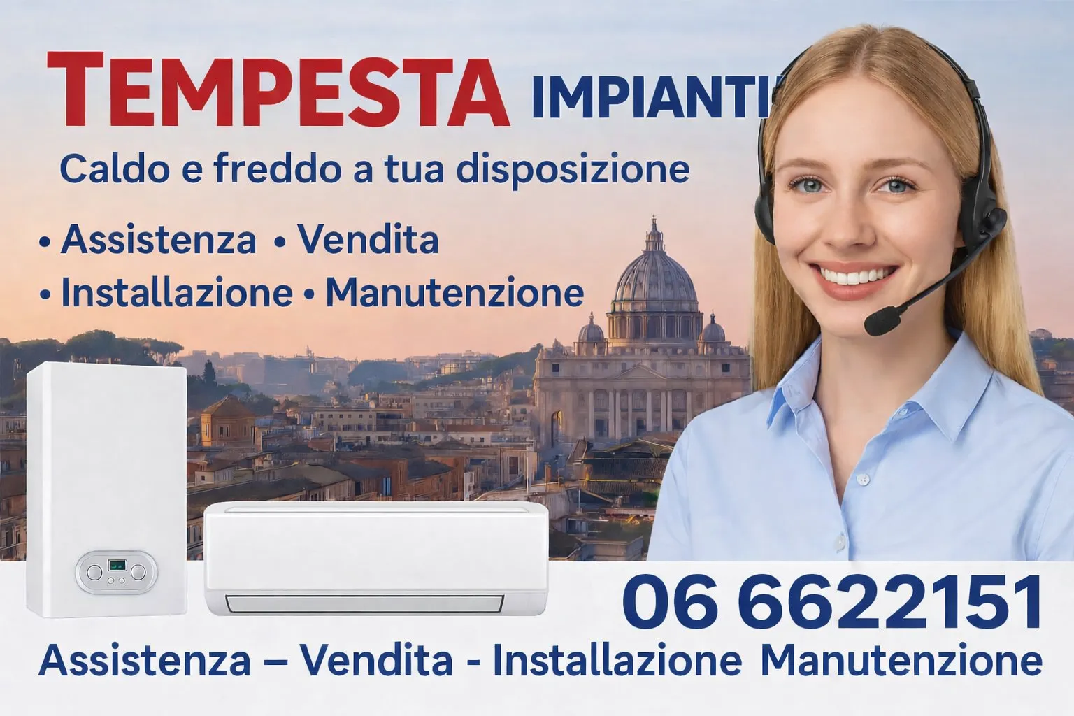 Contatti Tempesta Impianti Roma